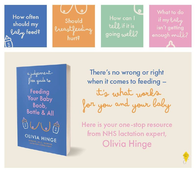 Book marketing graphic with feeding questions